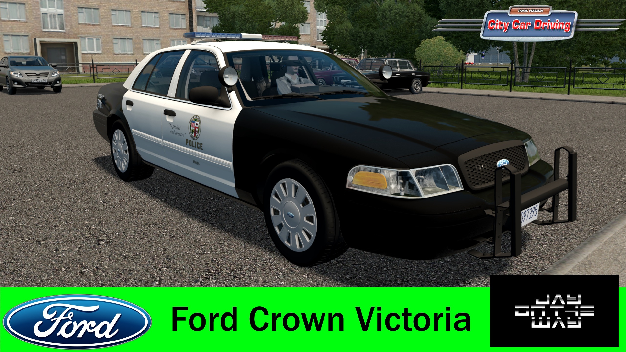 City Car Driving 1.5.9 - Ford Crown Victoria